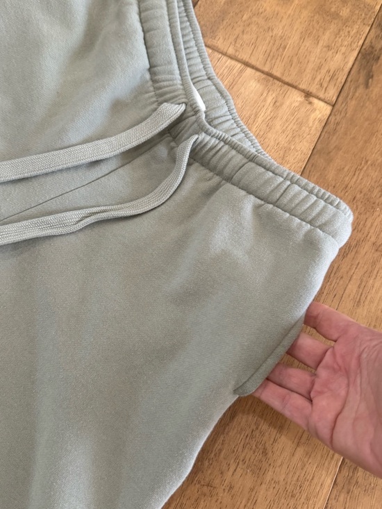 Risen Soft Slouchy Sage Green Jogger Pants - Picture 9 of 15